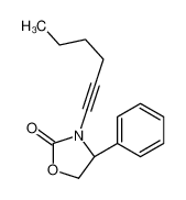 (4R)-3-hex-1-ynyl-4-phenyl-1,3-oxazolidin-2-one 503590-24-7