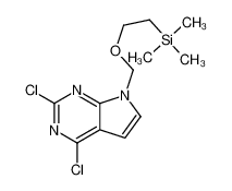 442847-52-1 structure, C12H17Cl2N3OSi