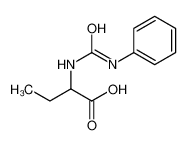 2-(phenylcarbamoylamino)butanoic acid 65081-79-0