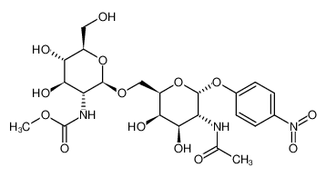 1361957-07-4 structure, C22H31N3O14