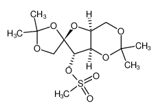 103536-49-8 spectrum, 1,2:4,6-di-O-isopropylidene-3-O-mesyl-α-L-sorbofuranose