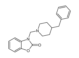 3-[(4-benzylpiperidin-1-yl)methyl]-1,3-benzoxazol-2-one