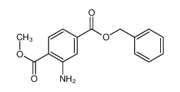 4-O-benzyl 1-O-methyl 2-aminobenzene-1,4-dicarboxylate 330807-53-9