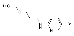 N-(5-Bromo-2-pyridinyl)-N-(3-ethoxypropyl)amine 1036555-29-9