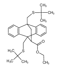 113161-01-6 structure, C29H38O2S2