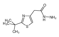 (2-叔丁基噻唑-4-基)乙酸肼