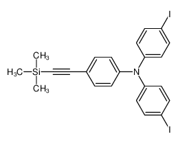 921620-71-5 structure, C23H21I2NSi