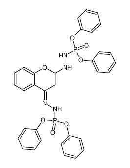 170470-64-1 spectrum, 2-diphenylphosphorohydrazino-4-diphenylphosphorohydrazono-2,3-dihydro-4H-1-benzo-pyran