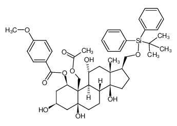 1192365-25-5 structure, C46H60O10Si