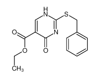 ethyl 2-benzylsulfanyl-6-oxo-1H-pyrimidine-5-carboxylate 93185-32-1