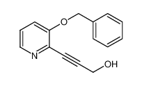 3-(3-phenylmethoxypyridin-2-yl)prop-2-yn-1-ol 1203499-09-5