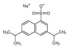 sodium,4,7-di(propan-2-yl)naphthalene-2-sulfonate 1322-93-6