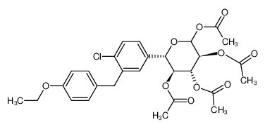 1018898-84-4 structure, C28H31ClO10