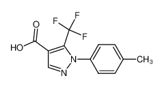 1-(4-甲基苯基)-5-(三氟甲基)-1H-吡唑-4-羧酸