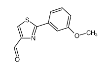 2-(3-甲氧基苯基)-噻唑-4-甲醛