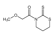105076-26-4 N-(methoxyacetyl)tetrahydro-1,3-thiazine-2-thione