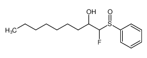 85970-60-1 1-fluoro-1-(phenylsulfinyl)nonan-2-ol