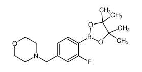 4-(3-Fluoro-4-(4,4,5,5-tetramethyl-1,3,2-dioxaborolan-2-yl)benzyl)morpholine 897016-97-6