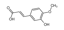 537-73-5 3-羟基-4-甲氧基肉桂酸
