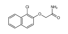 2-(1-chloronaphthalen-2-yl)oxyacetamide 91961-41-0