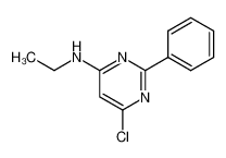 N-(6-氯-2-苯基-4-嘧啶)-n-乙胺