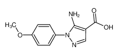 5-氨基-1-(4-甲氧基苯基)-1H-吡唑-4-羧酸