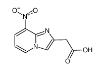 2-(8-nitroimidazo[1,2-a]pyridin-2-yl)acetic acid 59128-17-5