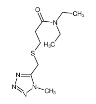 80472-86-2 structure, C10H19N5OS