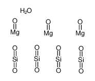 dioxosilane,oxomagnesium,hydrate 14807-96-6