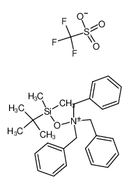 90524-29-1 N,N,N-tribenzyl-O-(tert-butyldimethylsilyl)hydroxylammonium trifluoromethanesulfonate