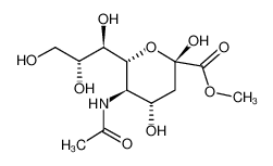 methyl (2S,4S,5R,6R)-5-acetamido-2,4-dihydroxy-6-[(1R,2R)-1,2,3-trihydroxypropyl]oxane-2-carboxylate 22900-11-4