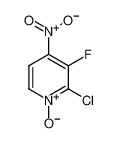 2-chloro-3-fluoro-4-nitro-1-oxidopyridin-1-ium 101664-56-6