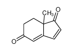 7a-methyl-6,7-dihydroindene-1,5-dione