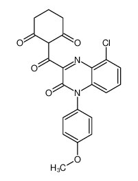 1342891-70-6 structure, C22H17ClN2O5