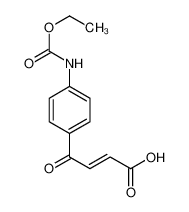 (E)-4-[4-(ethoxycarbonylamino)phenyl]-4-oxobut-2-enoic acid 86867-11-0