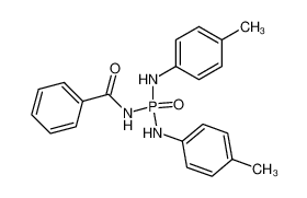 Benzoesaeure-<(di-p-toluidino-phosphono)-amid>