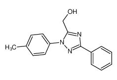 [2-(4-methylphenyl)-5-phenyl-1,2,4-triazol-3-yl]methanol 89060-23-1