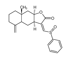 76886-51-6 spectrum, (3aR,8aR,9aR)-8a-methyl-5-methylene-3-((phenylsulfinyl)methylene)decahydronaphtho[2,3-b]furan-2(3H)-one