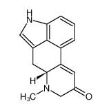 (+)-9,10-didehydro-6-methylergoline-8-one 51867-18-6