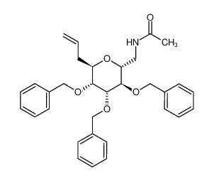 223122-75-6 spectrum, N-((2R,3R,4R,5R,6R)-6-Allyl-3,4,5-tris-benzyloxy-tetrahydro-pyran-2-ylmethyl)-acetamide