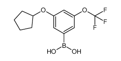 1256346-04-9 structure, C12H14BF3O4