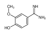4-羟基-3-甲氧基苯甲脒