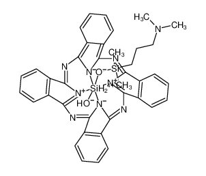 (OC-6-23)-((3-(二甲基氨基)丙基)二甲基硅烷醇-O)羟基(29H,31H-酞菁根)硅