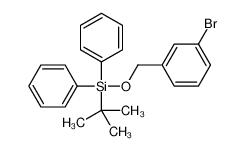 (3-bromophenyl)methoxy-tert-butyl-diphenylsilane 124038-07-9