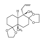 (4a'R,5'S,8a'S)-5'-allyl-5',8a'-dimethylhexahydro-2'H,5'H-dispiro[[1,3]dioxolane-2,1'-naphthalene-6',2''-[1,3]dioxolane]