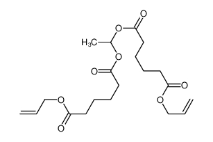 8-methyl-6,10-dioxo-7,9-dioxa-pentadecanedioic acid diallyl ester 6286-34-6