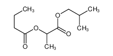 [1-(2-methylpropoxy)-1-oxopropan-2-yl] butanoate 84681-87-8