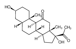 570-40-1 structure, C21H32O4