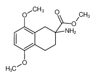 methyl 2-amino-5,8-dimethoxy-3,4-dihydro-1H-naphthalene-2-carboxylate 99907-80-9