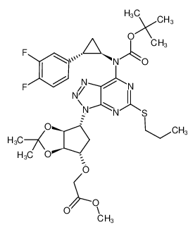 1427523-82-7 structure, C32H40F2N6O7S